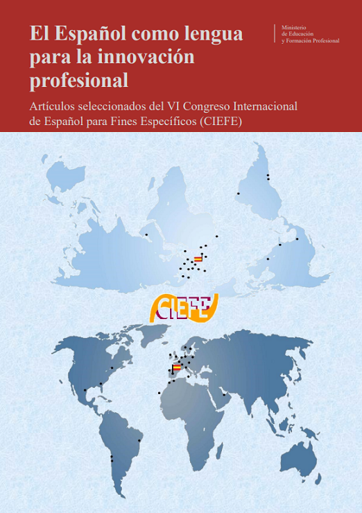 Imagen de portada del libro El Español como lengua para la innovación profesional