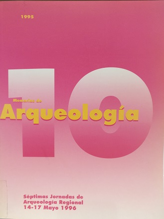Imagen de portada del libro Memorias de Arqueología 10 : Séptimas Jornadas de Arqueología Regional