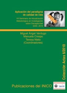 Imagen de portada del libro Aplicación del paradigma de calidad de vida