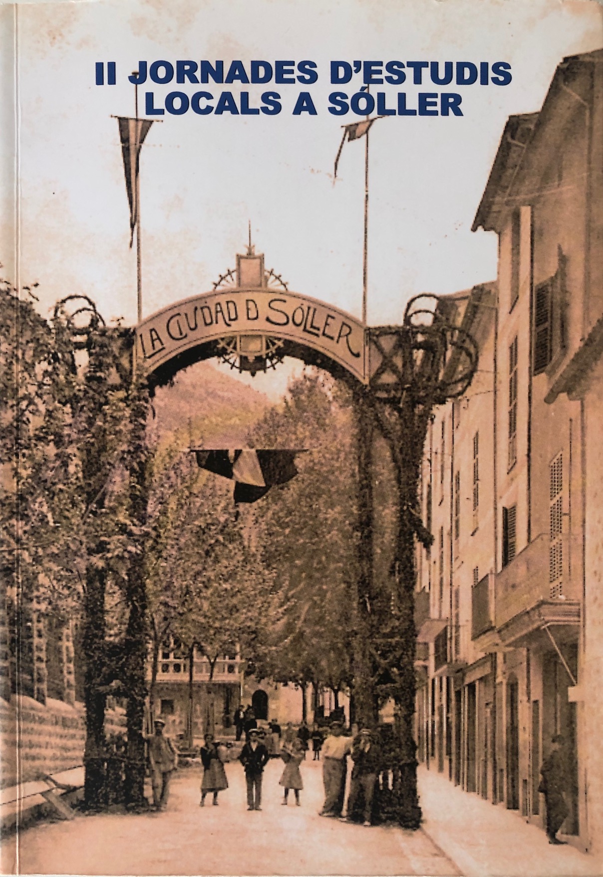 Imagen de portada del libro II Jornades d'Estudis Locals a Sóller