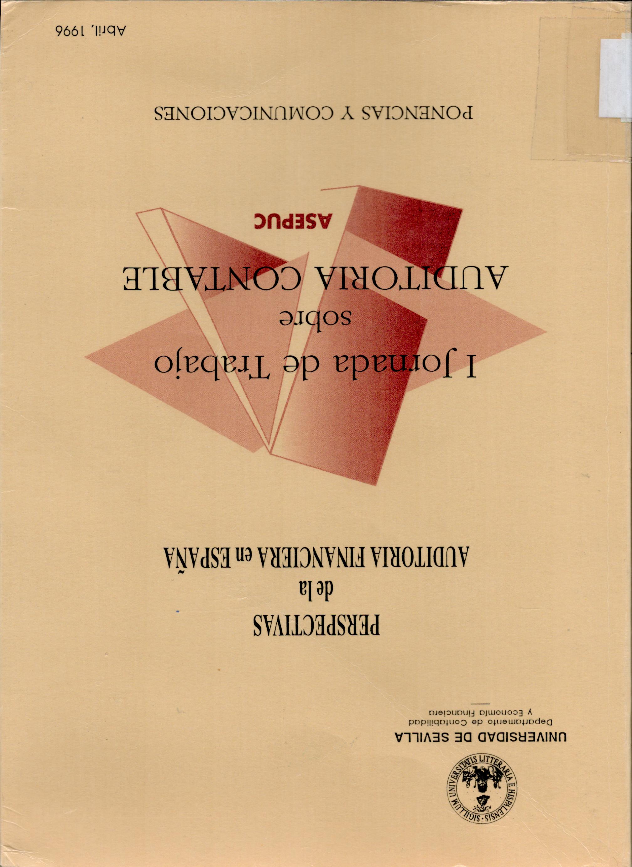Imagen de portada del libro Perspectivas de la Auditoría Financiera en España