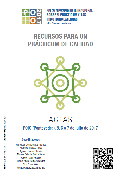 Imagen de portada del libro XIV Symposium Internacional sobre el Prácticum y las Prácticas Externas