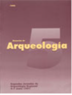 Imagen de portada del libro Memorias de Arqueología 5 : Segundas Jornadas de Arqueología Regional