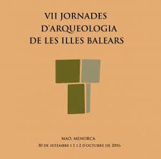 Imagen de portada del libro VII Jornades d'Arqueologia de les Illes Balears