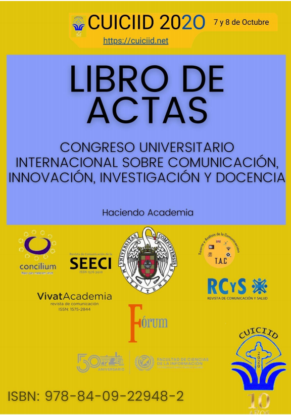 Imagen de portada del libro X Congreso Universitario Internacional sobre Contenidos, Investigación, Innovación y Docencia