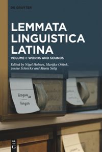 Imagen de portada del libro Lemmata Linguistica Latina