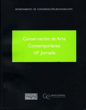 Imagen de portada del libro Conservación de arte contemporáneo