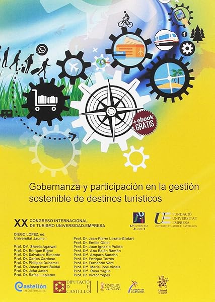 Imagen de portada del libro Gobernanza y participación en la gestión sostenible de destinos turísticos