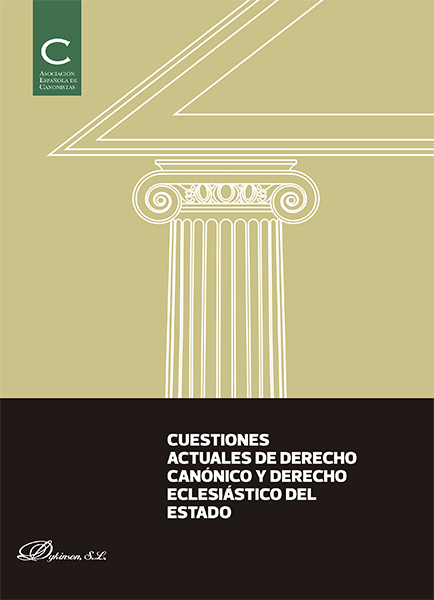 Imagen de portada del libro Cuestiones actuales de derecho canónico y derecho eclesiástico del Estado