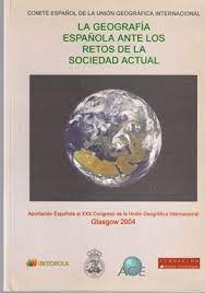 Imagen de portada del libro La geografía española ante los retos de la sociedad actual