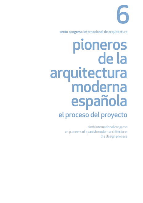 Imagen de portada del libro Pioneros de la Arquitectura Moderna Española