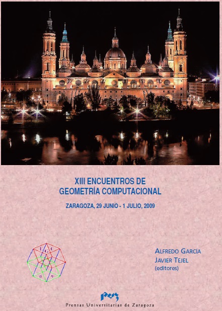Imagen de portada del libro XIII Encuentros de Geometría Computacional