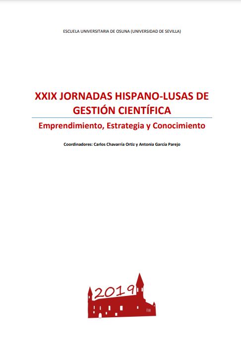 Imagen de portada del libro XXIX Jornadas Hispano-Lusas de Gestión Científica