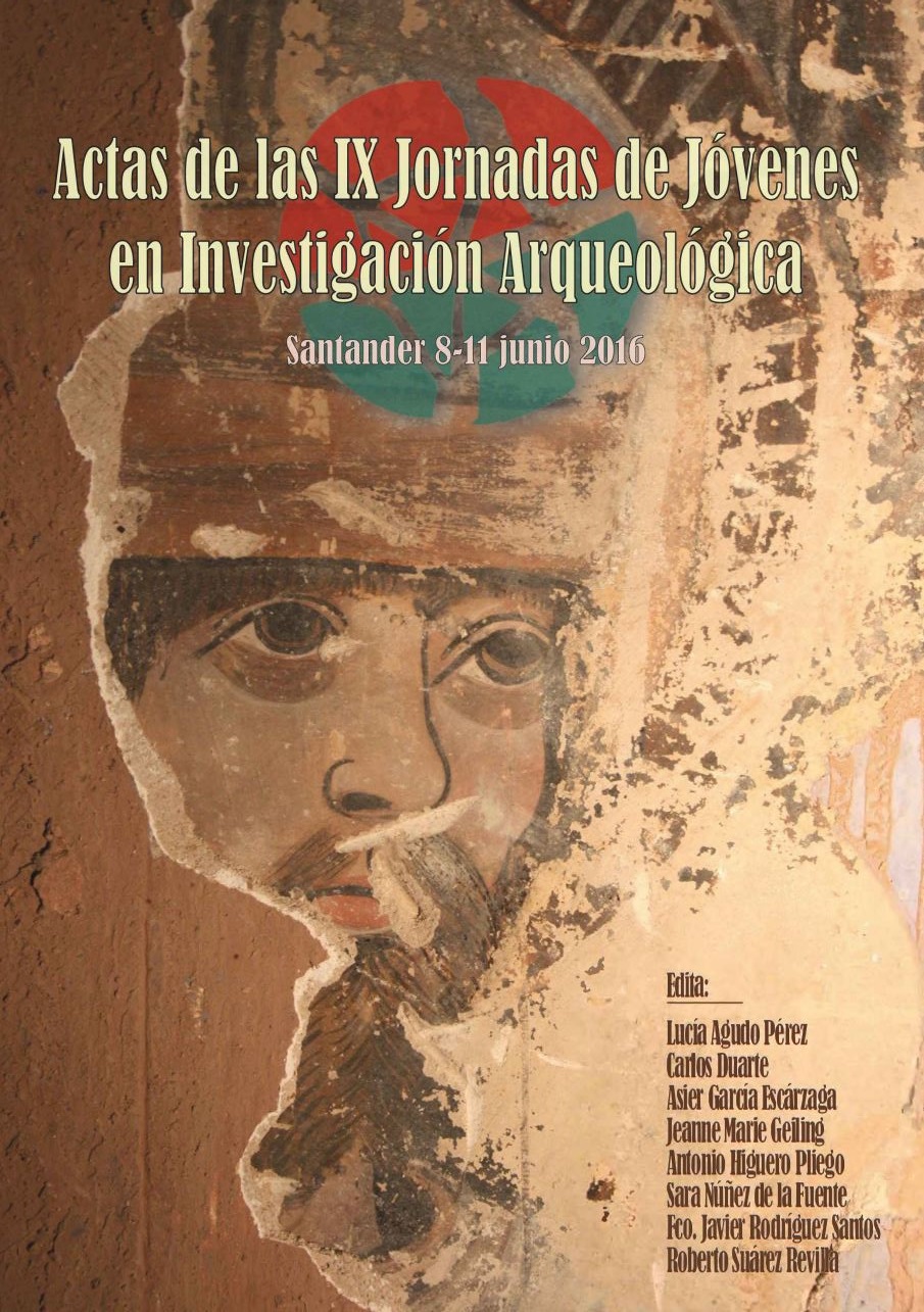 Imagen de portada del libro Actas de las IX Jornadas de Jóvenes en Investigación Arqueológica