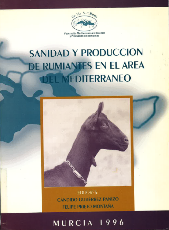 Imagen de portada del libro Sanidad y producción de rumiantes en el área del Mediterráneo
