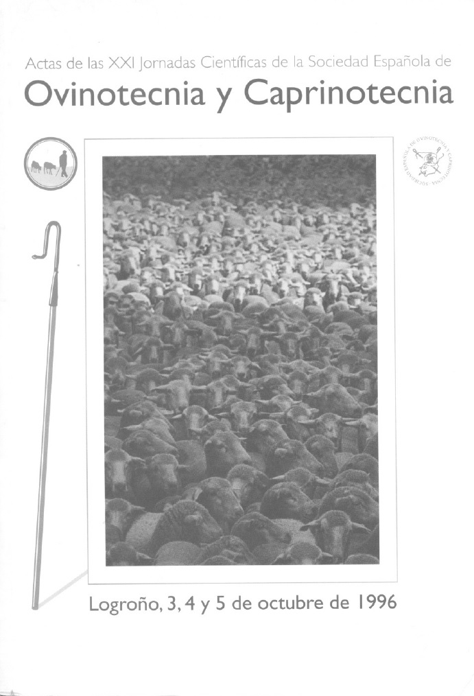 Imagen de portada del libro Actas de las XXI Jornadas Científicas de la Sociedad Española de Ovinotecnia y Caprinotecnia