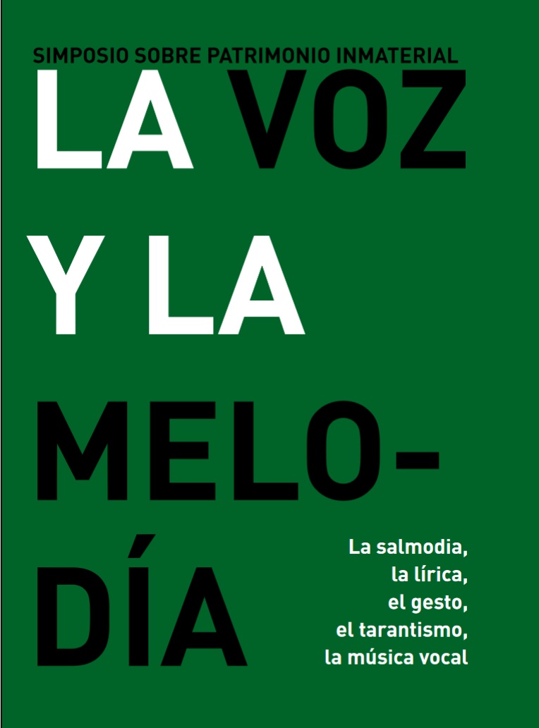 Imagen de portada del libro La voz y la melodía