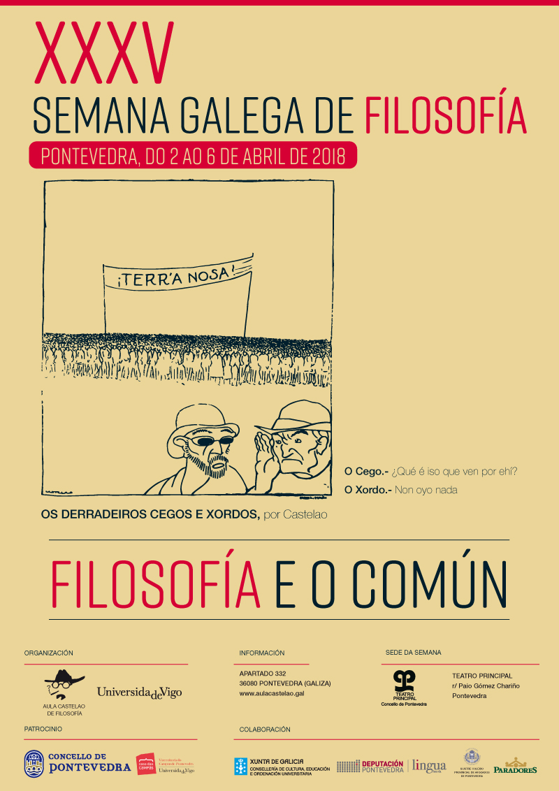 Imagen de portada del libro Filosofía e o común