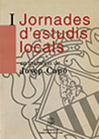 Imagen de portada del libro I Jornades d'Estudis locals