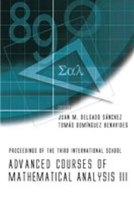Imagen de portada del libro Advanced Courses of Mathematical Analysis III