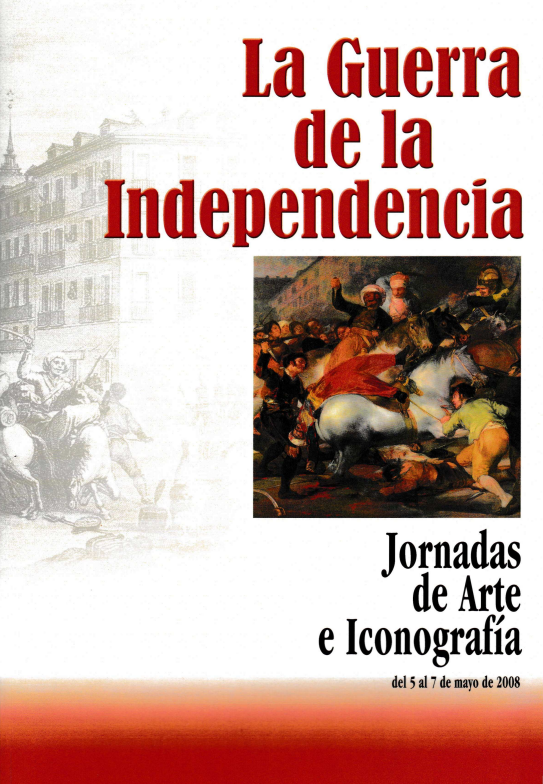 Imagen de portada del libro Actas de las Jornadas de Arte e Iconografía sobre la Guerra de la Independencia