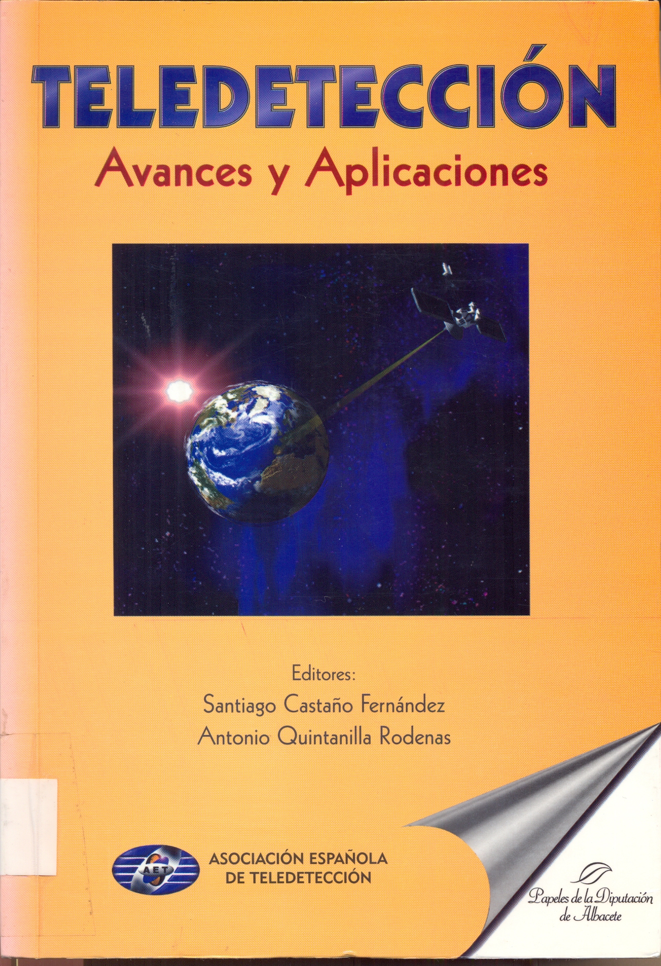 Imagen de portada del libro Teledetección