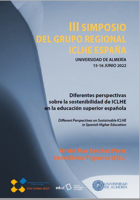 Imagen de portada del libro III Simposio del grupo regional ICLHE España