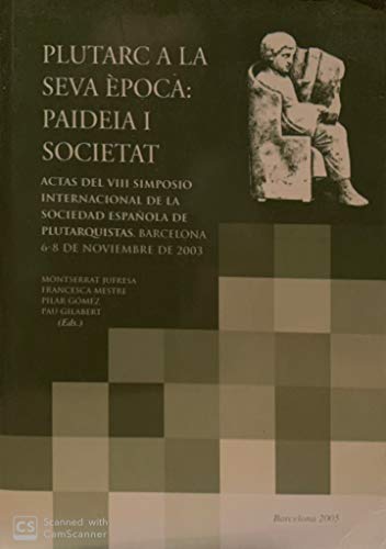 Imagen de portada del libro Plutarc a la seva època : paideia i societat