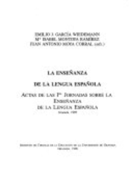 Imagen de portada del libro La enseñanza de la lengua española