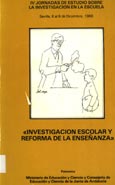 Imagen de portada del libro Investigación escolar y reforma de la enseñanza