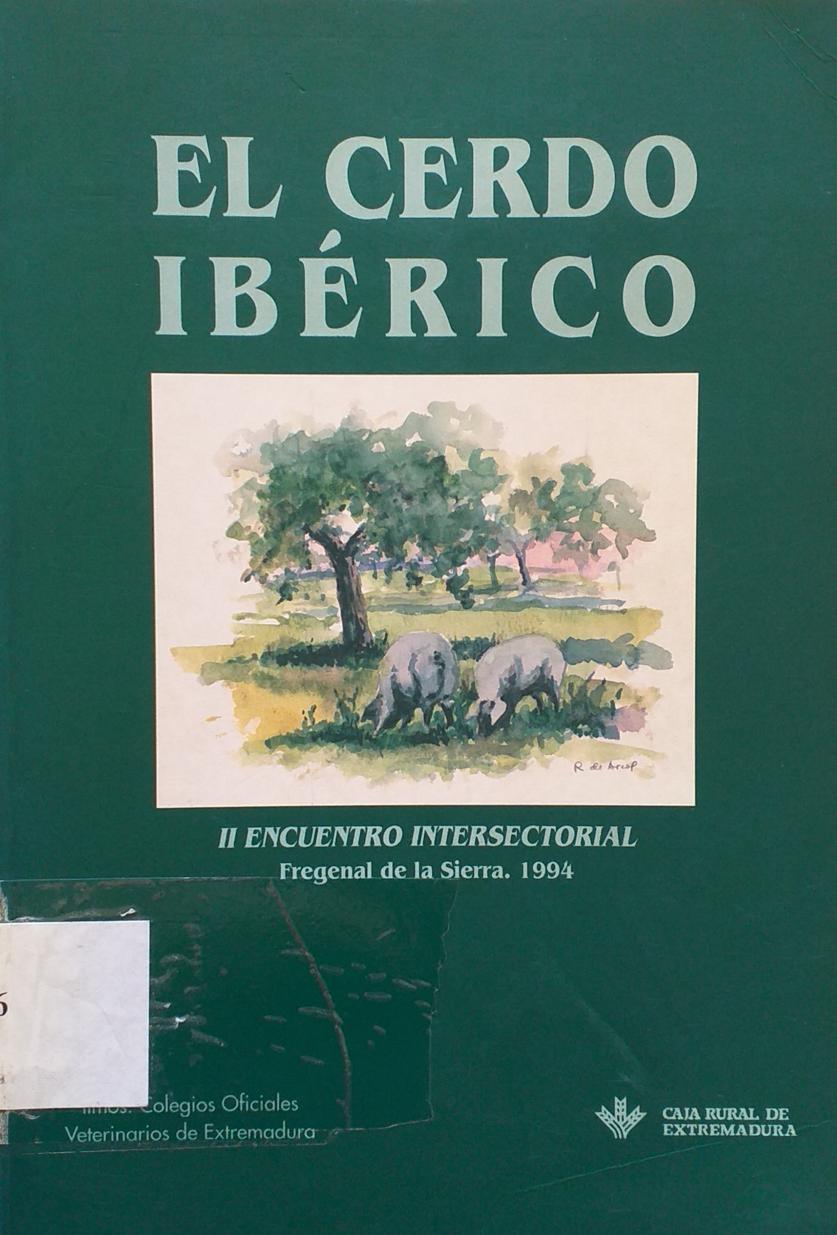Imagen de portada del libro El cerdo ibérico