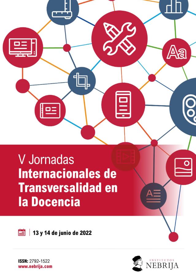 Imagen de portada del libro Actas de las III Jornadas Nebrija de Transversalidad en la Docencia