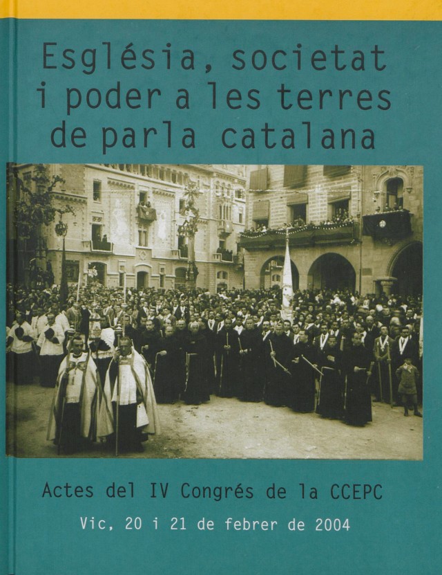 Imagen de portada del libro Església, societat i poder a les terres de parla catalana