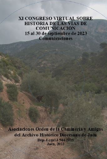 Imagen de portada del libro XI Congreso virtual sobre Historia de las Vías de Comunicación (15 al 30 de septiembre de 2023)