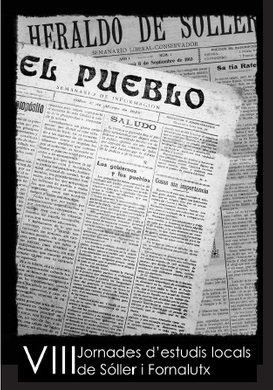 Imagen de portada del libro VIII Jornades d'Estudis Locals de Sóller i Fornalutx