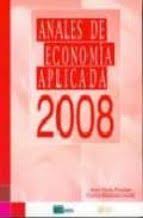 Imagen de portada del libro Anales de Economía Aplicada 2008