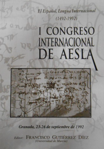 Imagen de portada del libro El español, lengua internacional (1492-1992)
