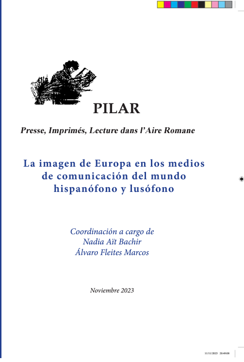 Imagen de portada del libro La imagen de Europa en los medios de comunicación del mundo hispanófono y lusófono