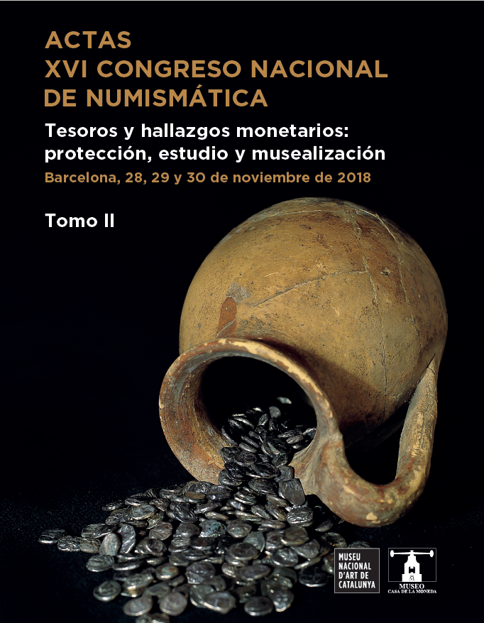 Imagen de portada del libro Tesoros y hallazgos monetarios