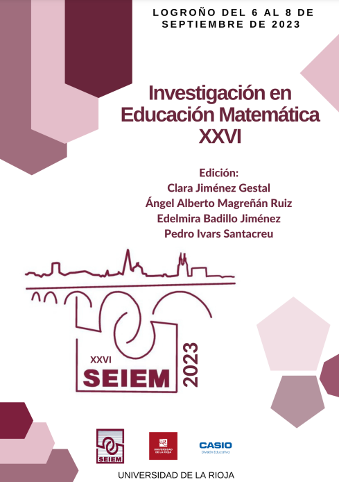 Imagen de portada del libro Investigación en Educación Matemática XXVI