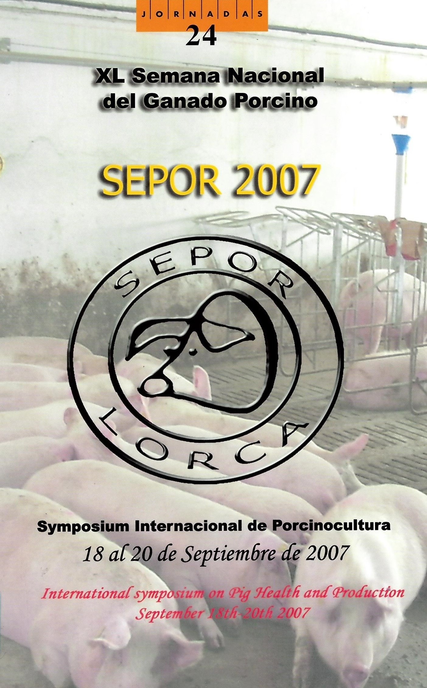 Imagen de portada del libro XL Semana Nacional del Ganado Porcino