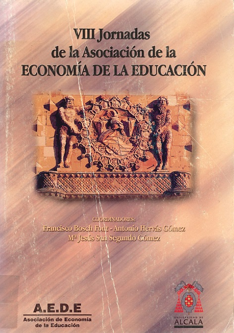 Imagen de portada del libro VIII Jornadas de la Asociación de la Economía de la Educación
