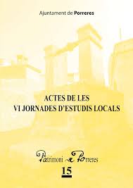 Imagen de portada del libro Actes de les VI Jornades d'Estudis Locals