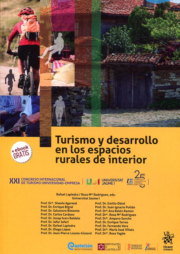 Imagen de portada del libro Turismo y desarrollo en los espacios rurales de interior