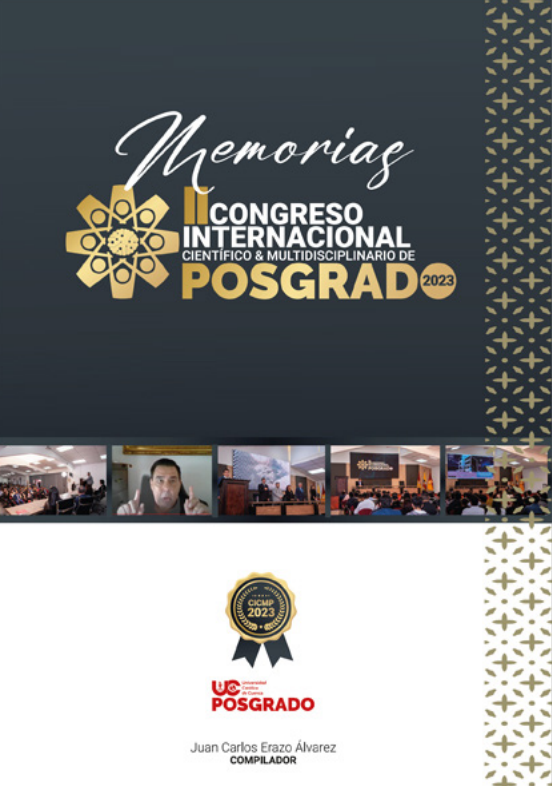 Imagen de portada del libro Memorias II congreso internacional científico & multidisciplinario de posgrado 2023