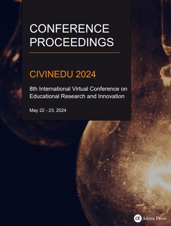 Imagen de portada del libro Conference proceedings CIVINEDU 2024