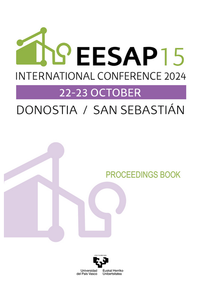Imagen de portada del libro EESAP15 International Conference 2024, 22-23 October Donostia-San Sebastián
