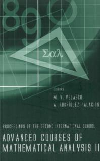 Imagen de portada del libro Advanced courses of mathematical analysis II