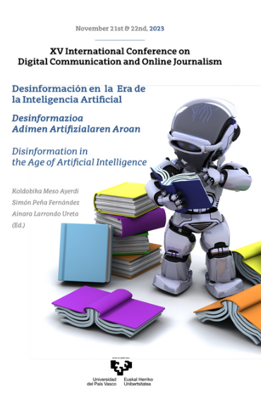 Imagen de portada del libro Desinformación en la Era de la Inteligencia Artificial