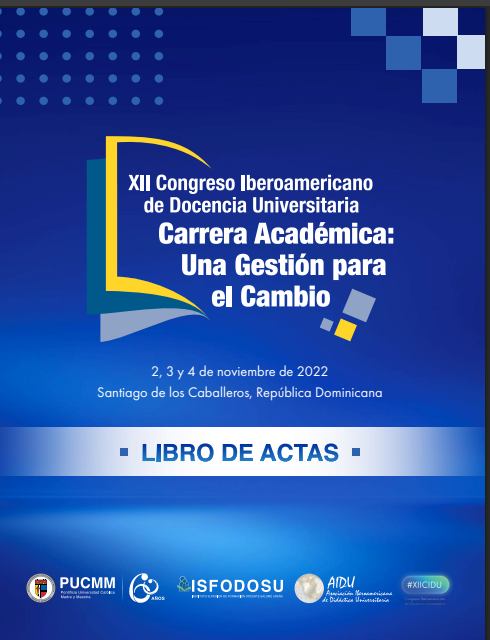 Imagen de portada del libro XII Congreso Iberoamericano de Docencia Universitaria